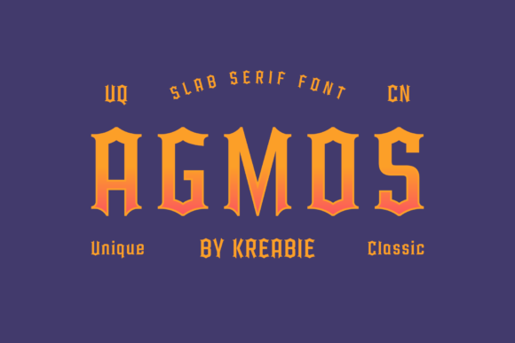 Agmos Font Review