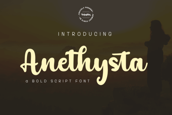 Anethysta: A Bold Handwritten Font