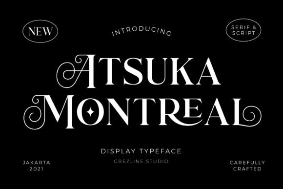 Atsuka Montreal: A Stylish Serif for Campaigns
