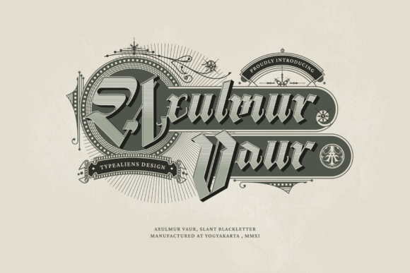 Axulmur Vaur: A Bold Font for Business