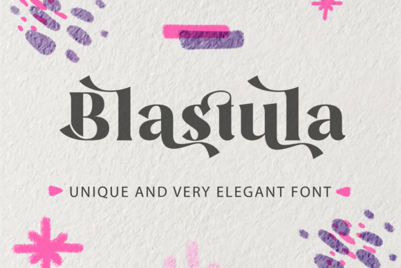 Blastula: A Bold Font for Business