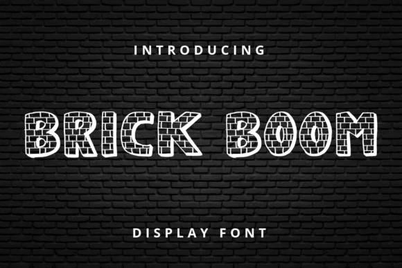 Brick Boom: A Bold Font for Digital Marketing