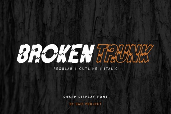 Broken Trunk Font Review