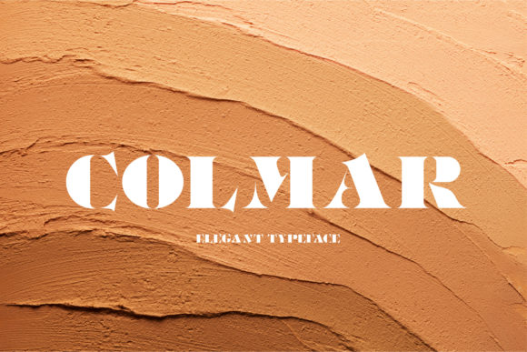 Colmar: A Bold Serif for Elegant Design