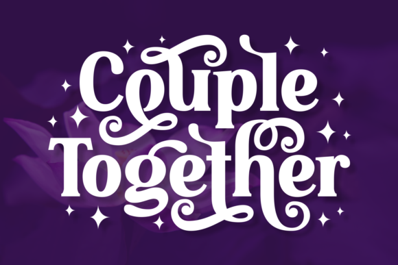 Couple Together Font for Creative Makers