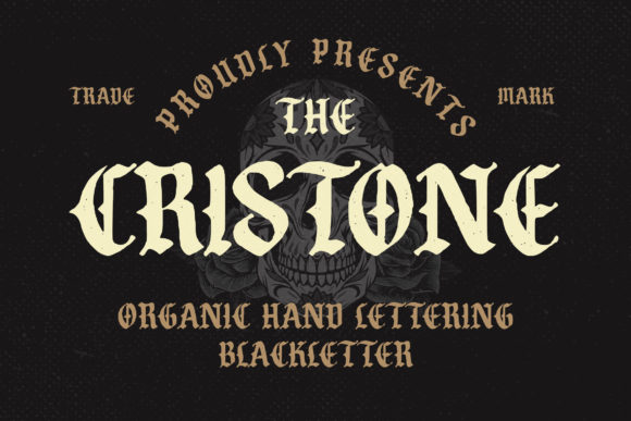 Cristone: A Bold Blackletter for Branding