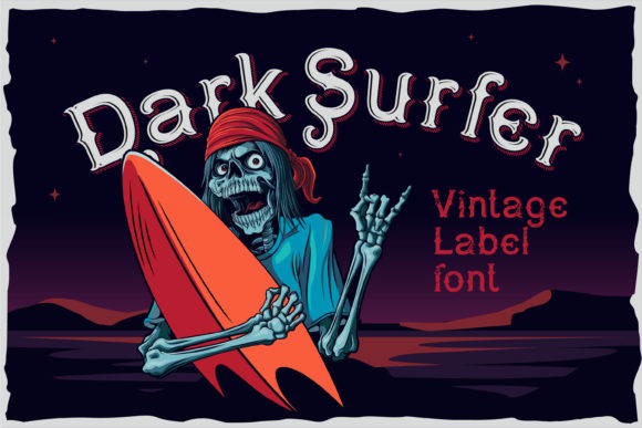 Dark Surfer Font for Bold Creations