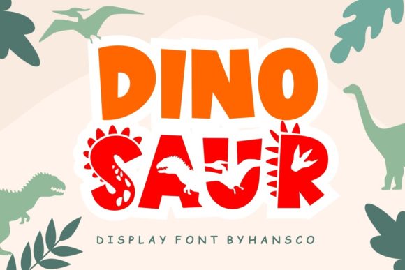 Dinosaur Font: A Bold, Friendly Web Design Choice