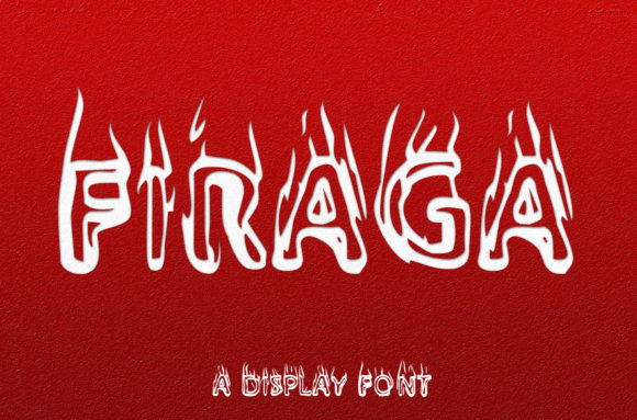 Firaga: A Bold, Burning Font for Creative Makers