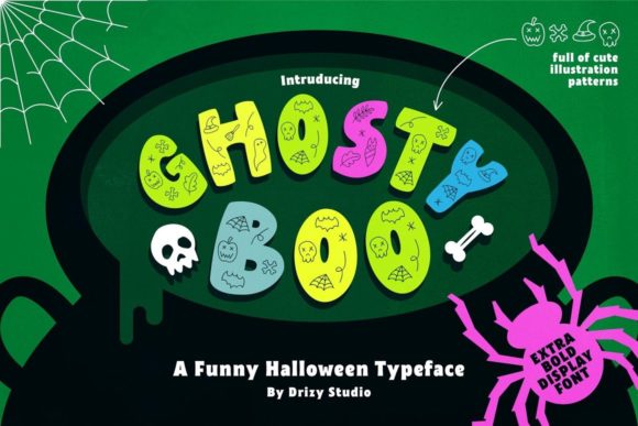Ghosty Boo Font: Spooky Style for Digital Campaigns