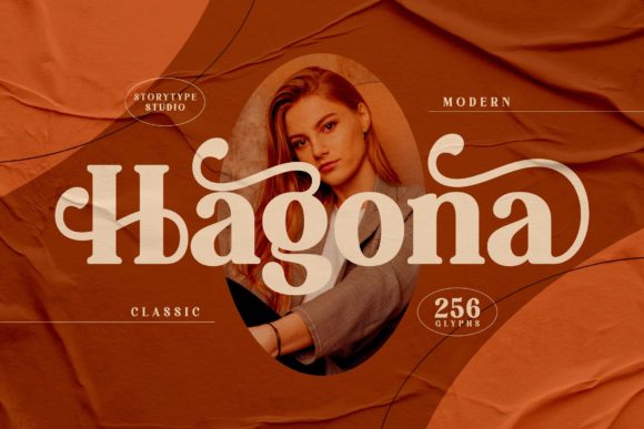 Hagona: A Bold Serif Font for Web Design