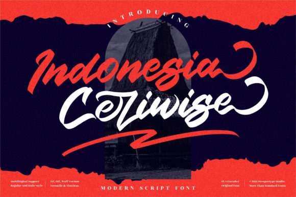 Indonesia Ceriwise: A Bold Handwritten Font