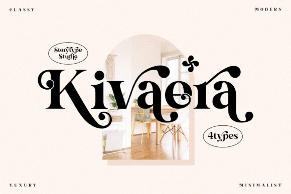 Kivaera: A Serif Font for Real-World Design