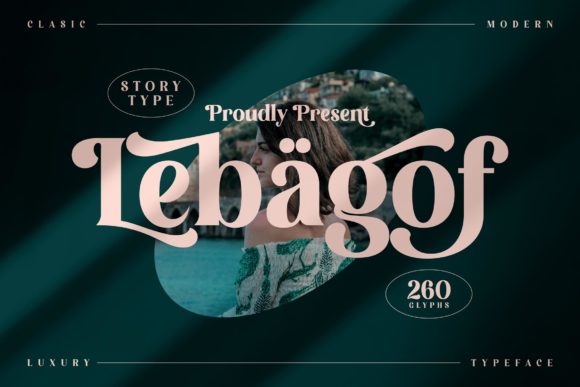 Lebagof: A Bold Serif Font for Business