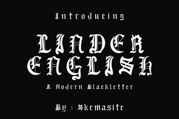 Linder English: A Bold Font for Business