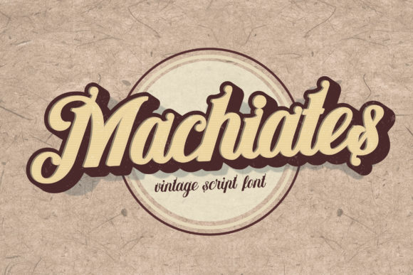 Machiates: A Bold Handwritten Font for Web Design