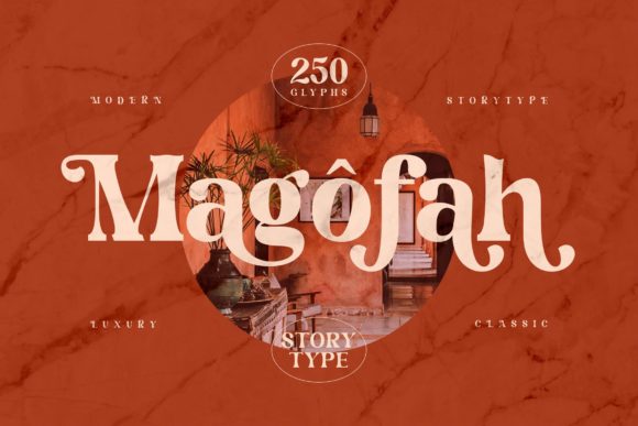 Magofah: A Bold Serif for Elegant Design