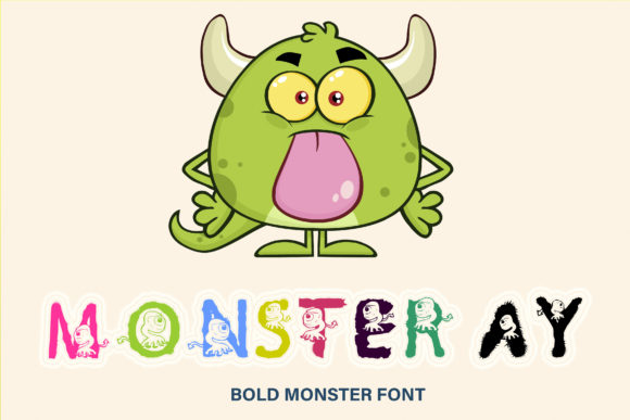 Monster Ay: A Spooky Font for Bold Campaigns