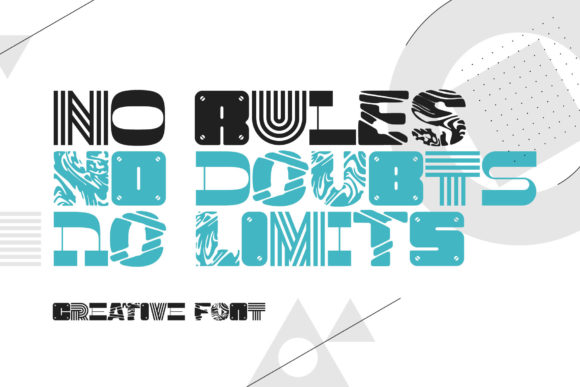 No Rules Font for Web Design