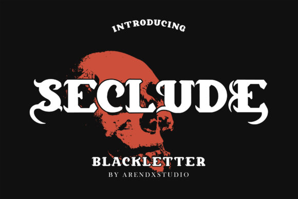 Seclude: A Bold Blackletter Font for Web Design