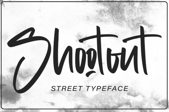 Shootout Font for Creative Makers