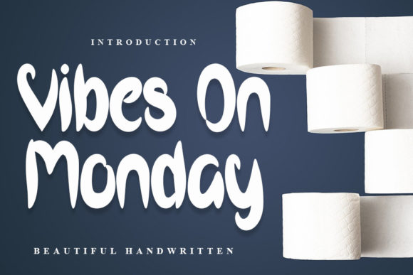 Vibes on Monday Font for Creative Projects